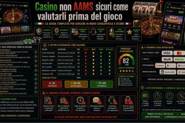 Casino non AAMS sicuri come valutarli prima del gioco 